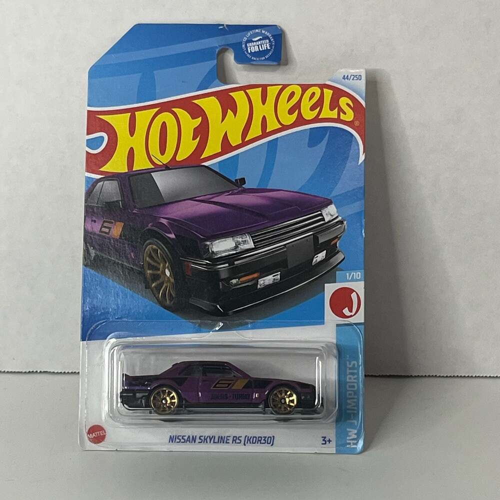 Hot Wheels 2024 HW J-Imports '82 Nissan Skyline RS (KDR30) Purple Diecast 44/250